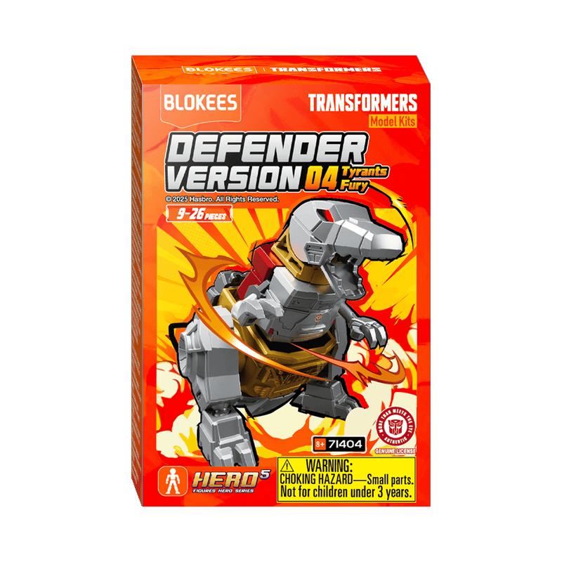 Blokees: Transformers - Defender Version - 04 Tyrants Fury - Blind Box (ONLINE ORDER ONLY)