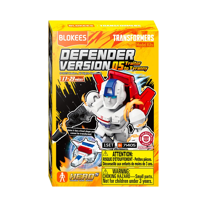 Blokees: Transformers - Defender Version 05 - Traitor to Tyranny - Blind Box (ONLINE ORDER ONLY)