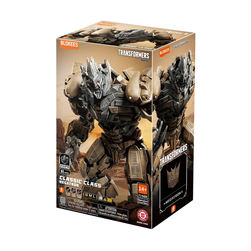 Blokees: Transformers - Classic Class - 22 Transformers - Dark of the Moon - Megatron (ONLINE ORDER ONLY)