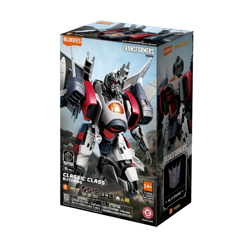 Blokees: Transformers - Classic Class - 25 Transformers - Bumblebee - Blitzwing (ONLINE ORDER ONLY)