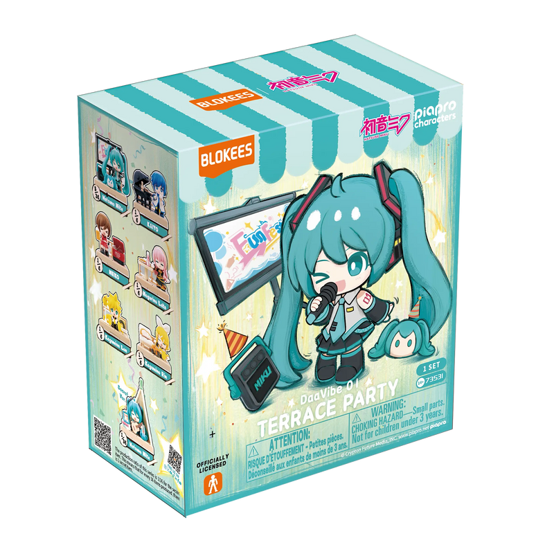 Blokees: Hatsune Miku - DaaVibe Series - 01 Terrace Party - Blind Box