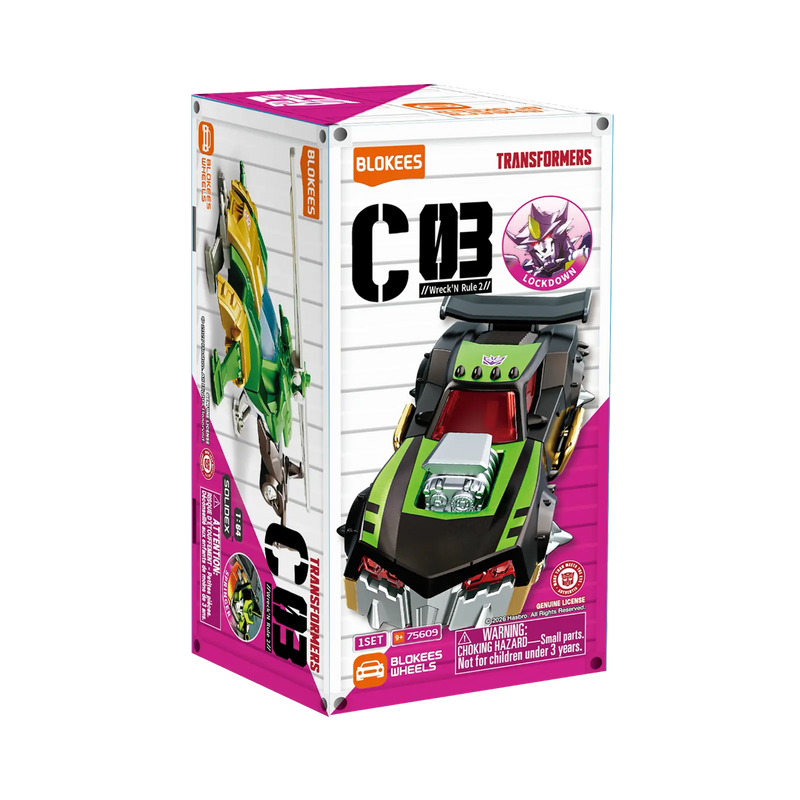 Blokees: Blokees Wheels - Transformers - C03 Wreck'N Rule 2 - Blind Box (ONLINE ORDER ONLY)
