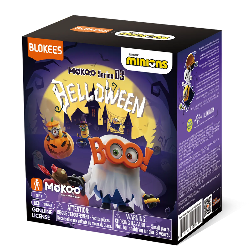 Blokees: Minions - Mokoo Series - 03 Belloween - Blind Box (ONLINE ORDER ONLY)