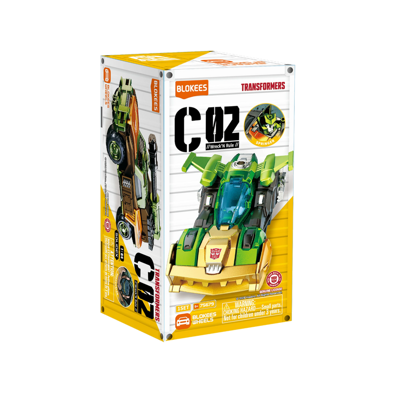 Blokees: Blokees Wheels - Transformers - C02 Wreck'N Rule - Blind Box (ONLINE ORDER ONLY)