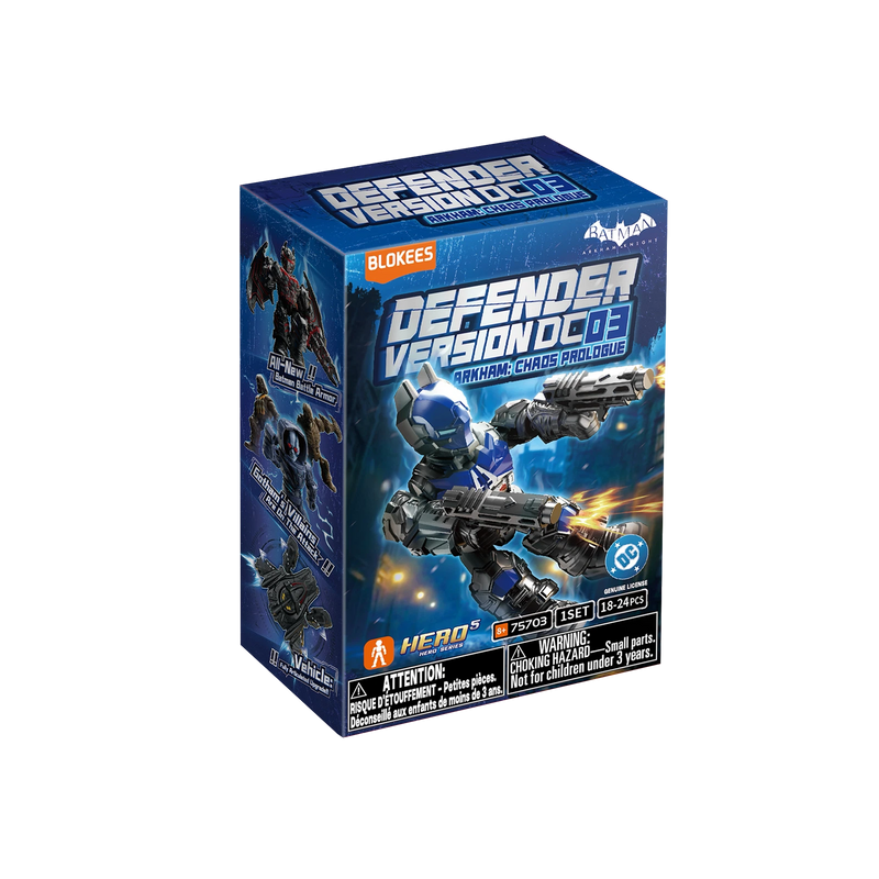 Blokees: DC - Defender Version - 03 Arkham - Chaos Prologue - Blind Box (ONLINE ORDER ONLY)