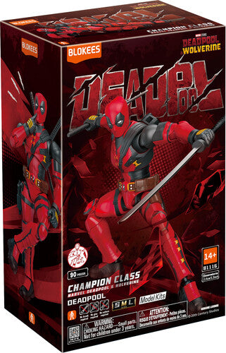 Blokees: Marvel Deadpool & Wolverine - Champion Class - 04: Deadpool (ONLINE ORDER ONLY)