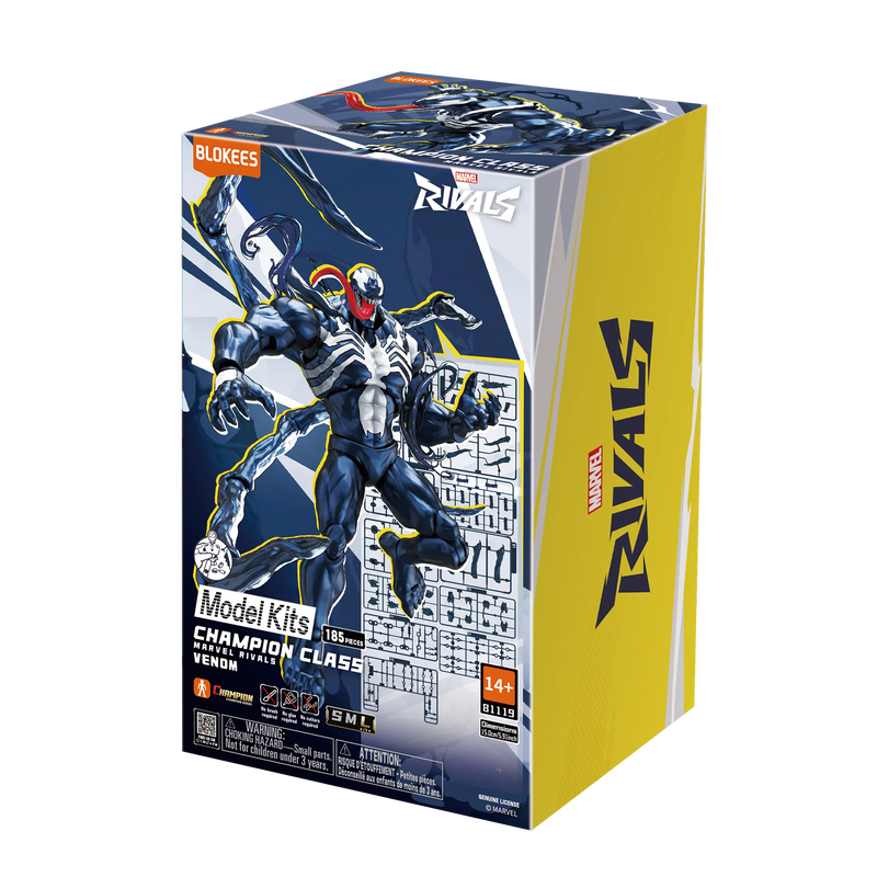 Blokees: Marvel Rivals - Champion Class - 07 Venom (ONLINE ORDER ONLY)