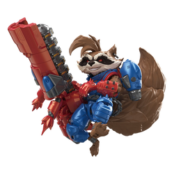 Blokees: Marvel Rivals - Champion Class - 08 Rocket Raccoon (ONLINE ORDER ONLY)