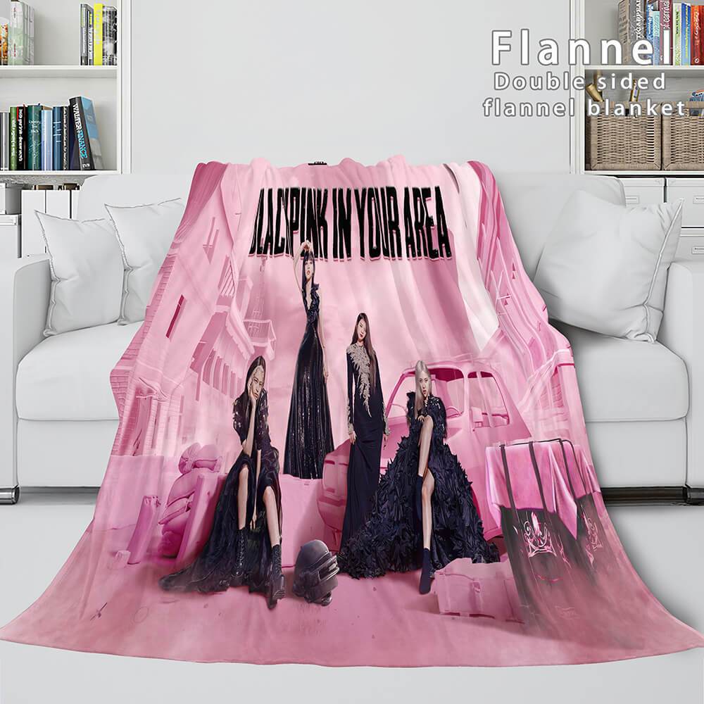 BLACKPINK Flannel Fleece Blanket (Online Order Only)