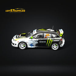 DCM & Mini Station 2008 Subaru Impreza WRX STI Rally Block43 Monster 1:64 (ONLINE ORDER ONLY)