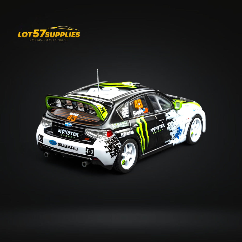 DCM & Mini Station 2008 Subaru Impreza WRX STI Rally Block43 Monster 1:64 (ONLINE ORDER ONLY)