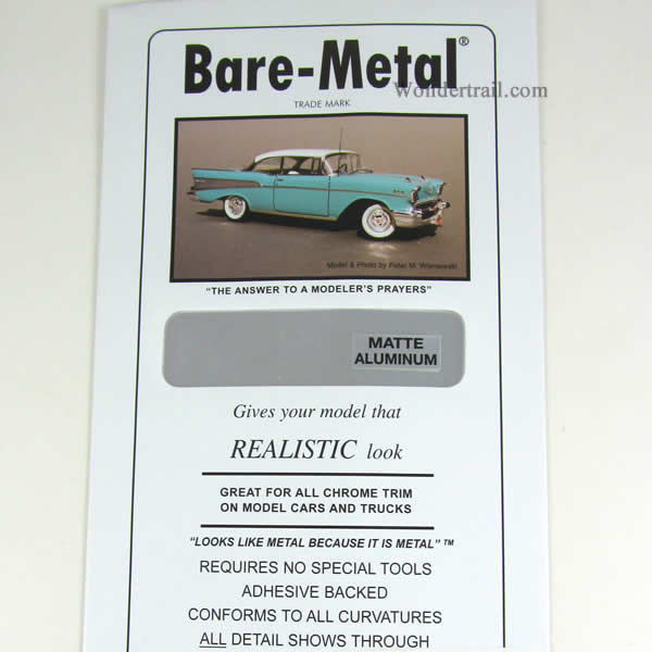BMF011 Matte Aluminum Foil Thin Sheet (1) Bare-Metal Foil (ONLINE ORDER ONLY)