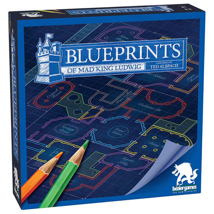Blueprints of Mad King Ludwig (ONLINE ORDER ONLY)