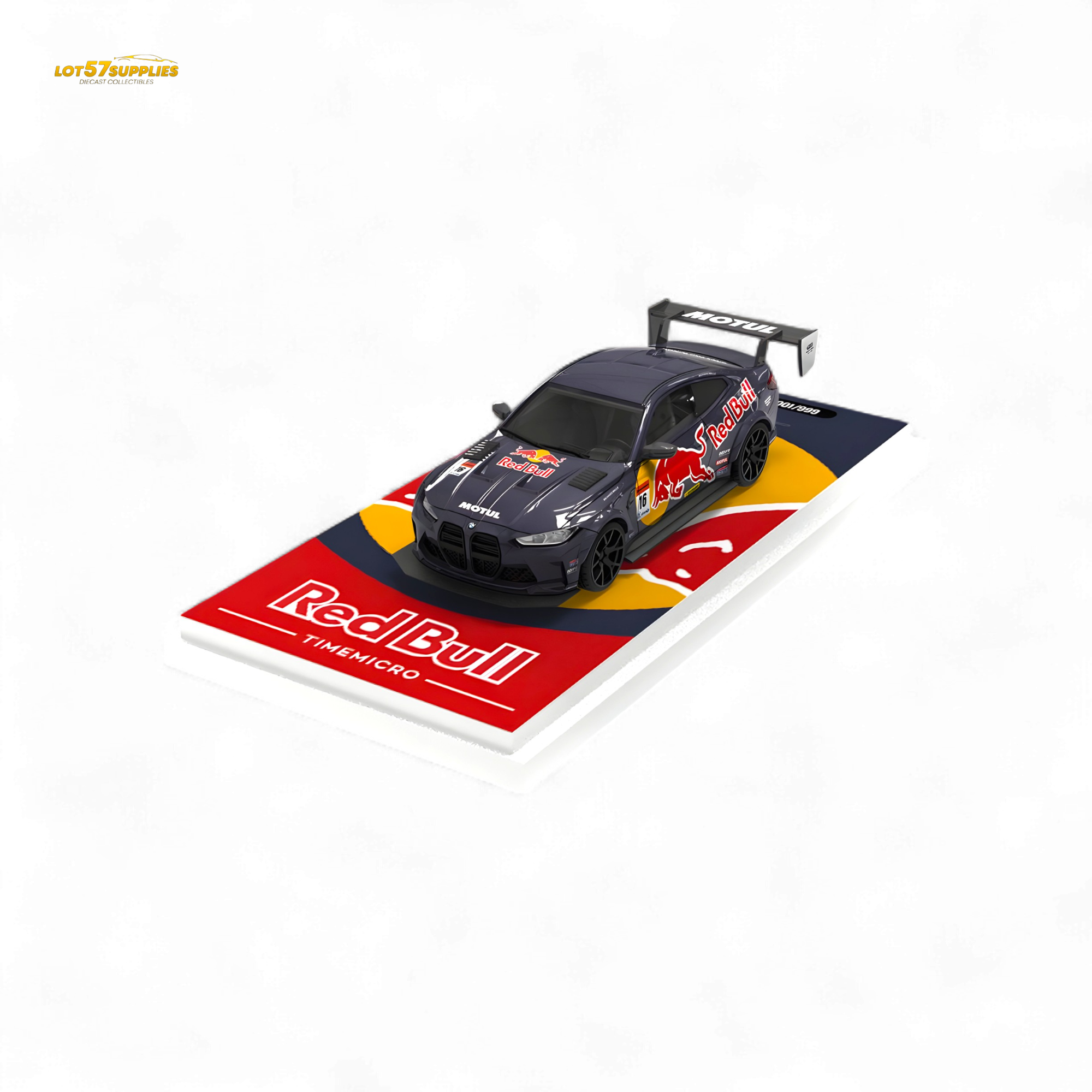 TimeMicro BMW M4 Modified Widebody R e d B u l l Ordinary 1:64 (ONLINE ORDER ONLY)
