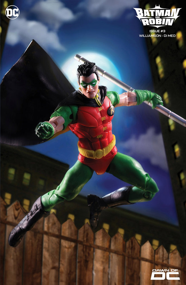 Batman And Robin #3 D Robin Mcfarlane Toys Action Figure Card Stock Variant (11/14/2023) Dc (ONLINE ORDER ONLY)