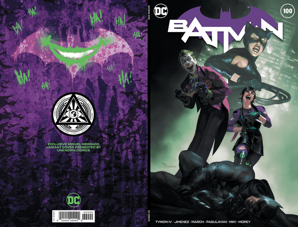 Batman #100 Unknown Comics Miguel Mercado Exclusive Var (Joker War) (10/06/2020) (Online Order Only)