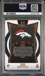 Graded 2024 Panini Select Bo Nix #30 Silver Prizm Rookie RC Football Card PSA 10 Gem Mint (ONLINE ORDER ONLY)
