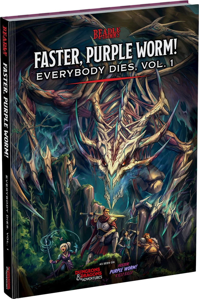 D&D - Beadle & Grimm's: Faster, Purple Worm! Vol. 1 D&D Adventures (ONLINE ORDER ONLY)