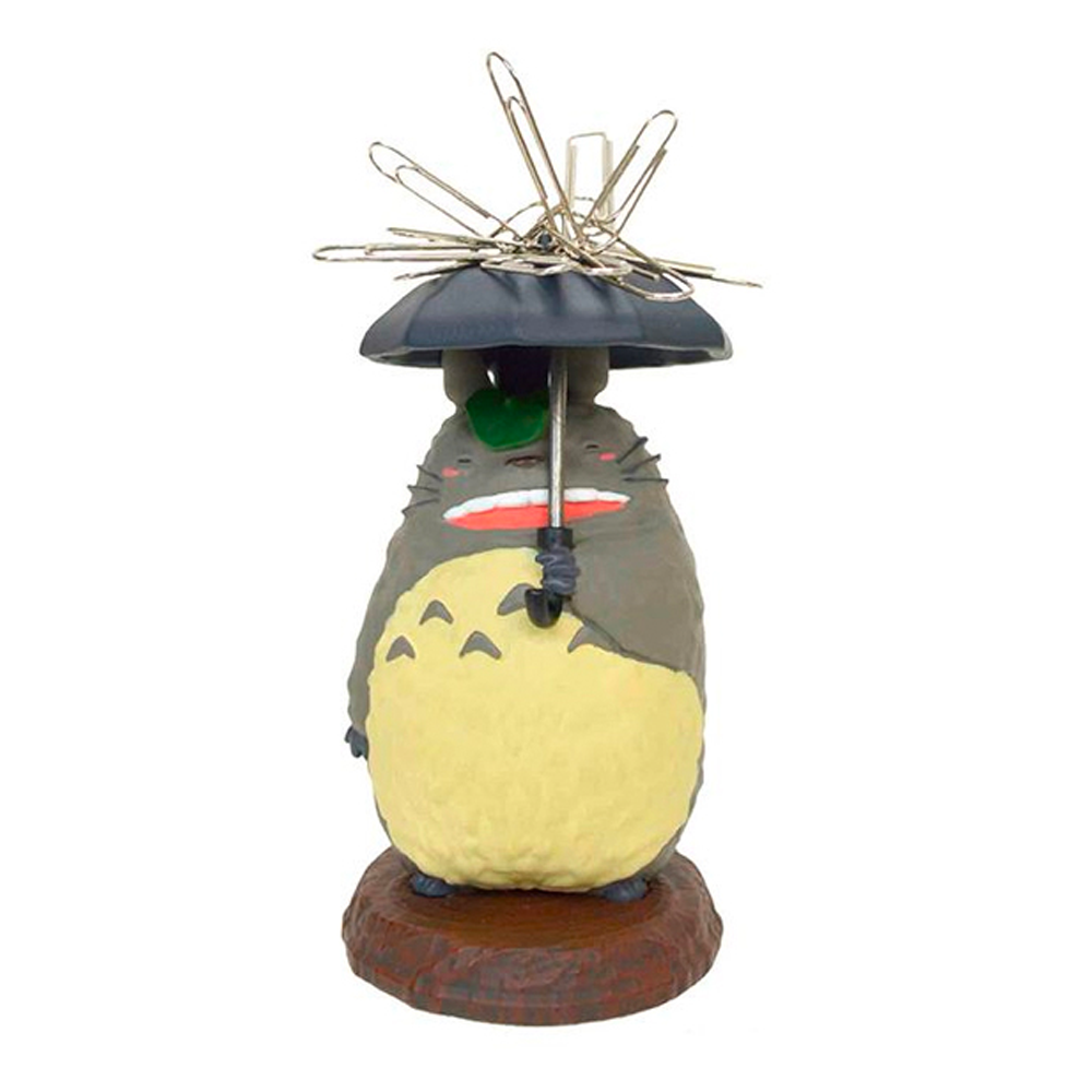 Benelic: My Neighbor Totoro - Totoro Holding Umbrella Magnetic Paper Clip Holder (ONLINE ORDER ONLY)