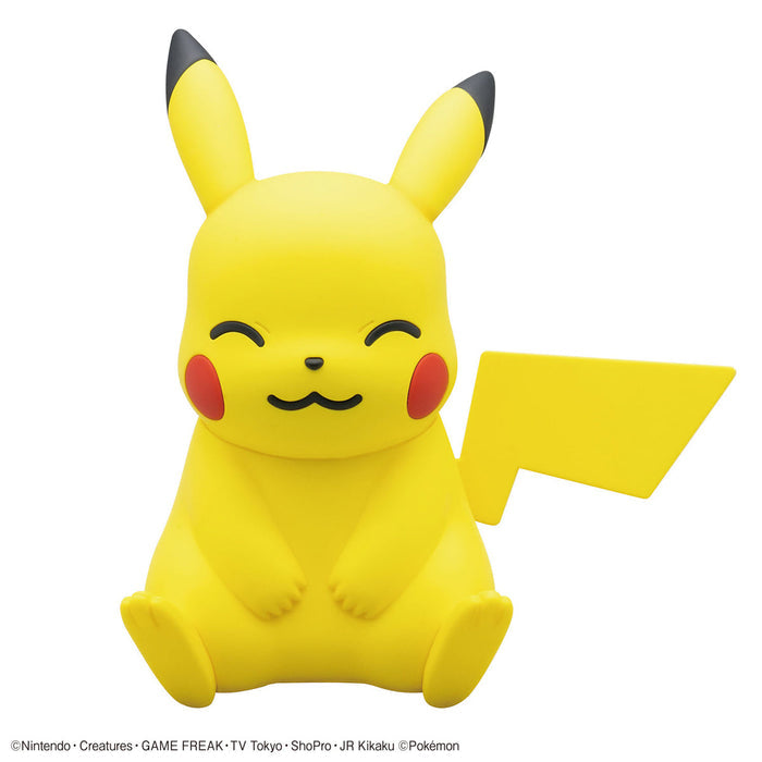 Pokémon: Plamo Quick!! - 16 Pikachu (Sitting Pose) (ONLINE ORDER ONLY)