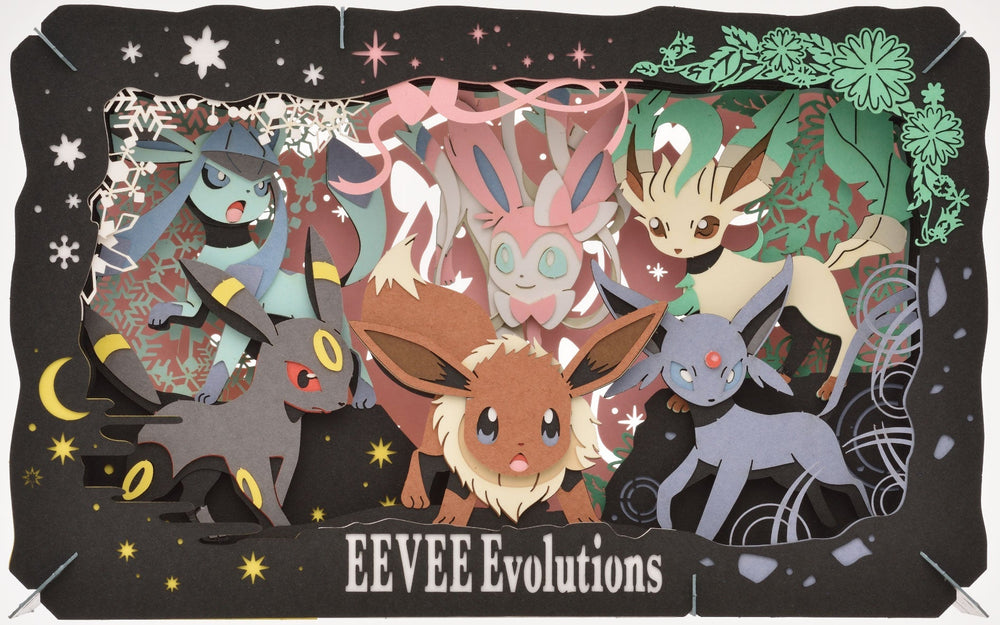 Ensky: Paper Theater - Pokemon - Eevee Evolutions 2 (ONLINE ORDER ONLY)