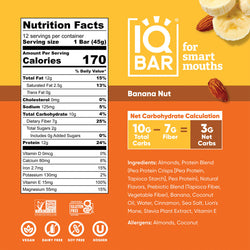 Banana Nut (12 Bars) (ONLINE ORDER ONLY)