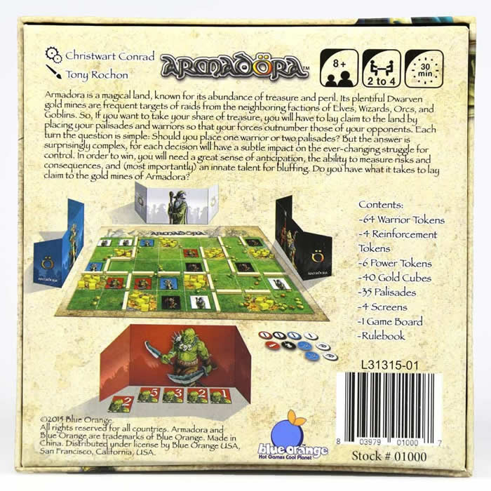 BOG01000 Armadora Board Game Blue Orange Games (ONLINE ORDER ONLY)