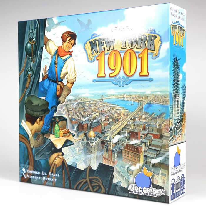 BOG02300 New York 1901 Board Game Orange Blue (ONLINE ORDER ONLY)