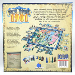 BOG02300 New York 1901 Board Game Orange Blue (ONLINE ORDER ONLY)