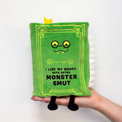 Punchkins Book Plush I Like My Books With Extra Monster Smut (ONLINE ORDER ONLY)