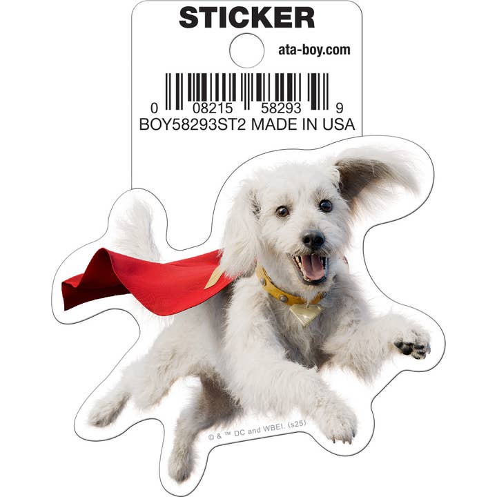 Superman 2025: Krypto Die Cut Vinyl Sticker - 3" (ONLINE ORDER ONLY)