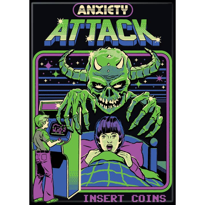 Steven Rhodes: Anxiety Attack Magnet (ONLINE ORDER ONLY)