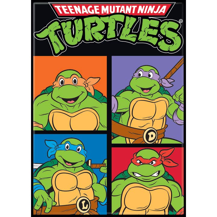 Teenage Mutant Ninja Turtles: Logo Team Magnet (ONLINE ORDER ONLY)