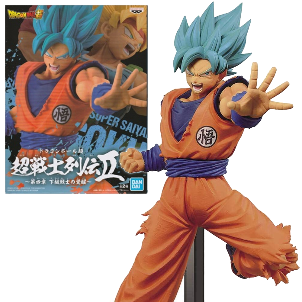 Banpresto: Dragon Ball Super CHOSENSHIRETSUDEN Vol. 4 - Super Saiyan God Super Saiyan Son Goku Figure (ONLINE ORDER ONLY)