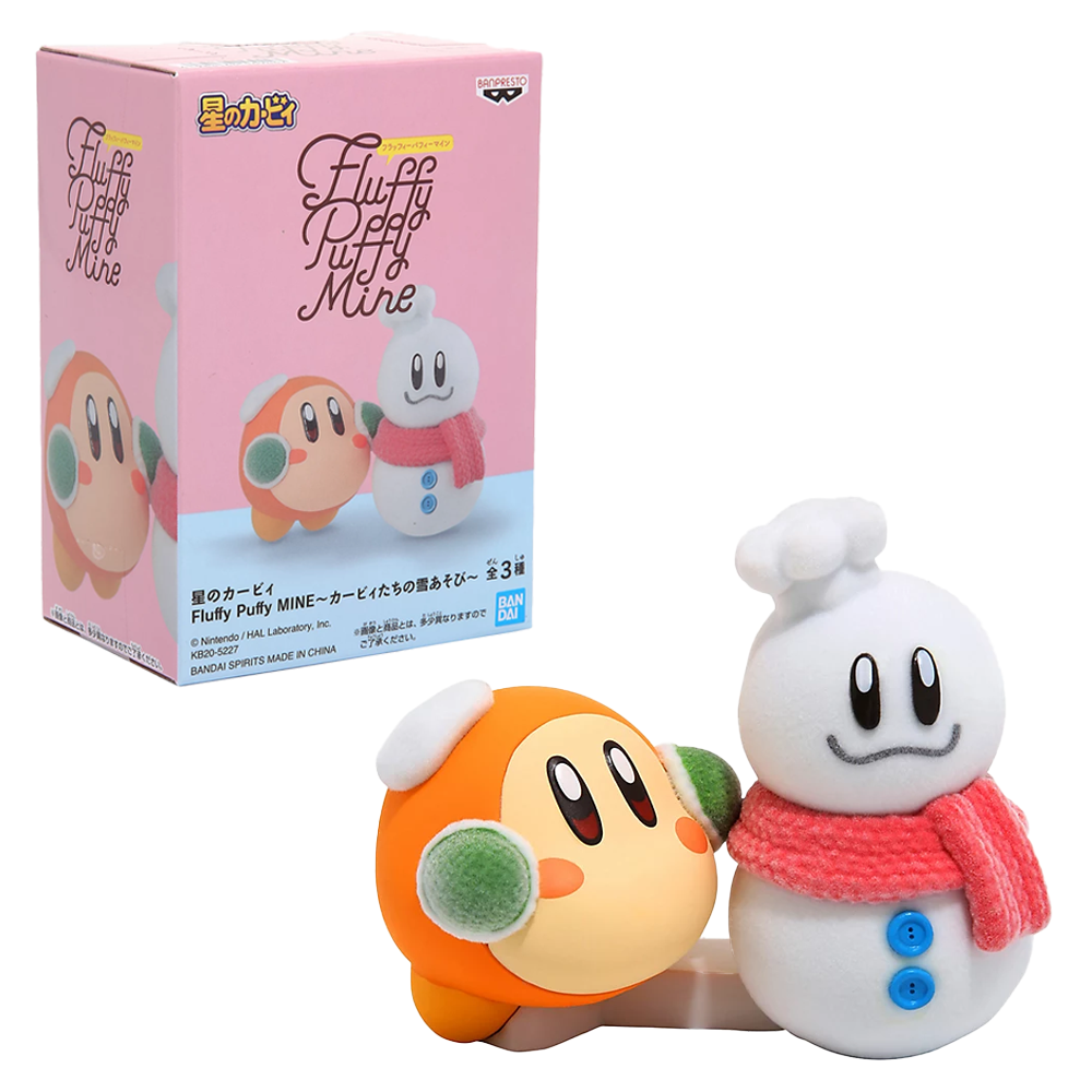Banpresto: Kirby Fluffy Puffy Mine ~ Play in the Snow ~ (B: Waddle Dee) (ONLINE ORDER ONLY)