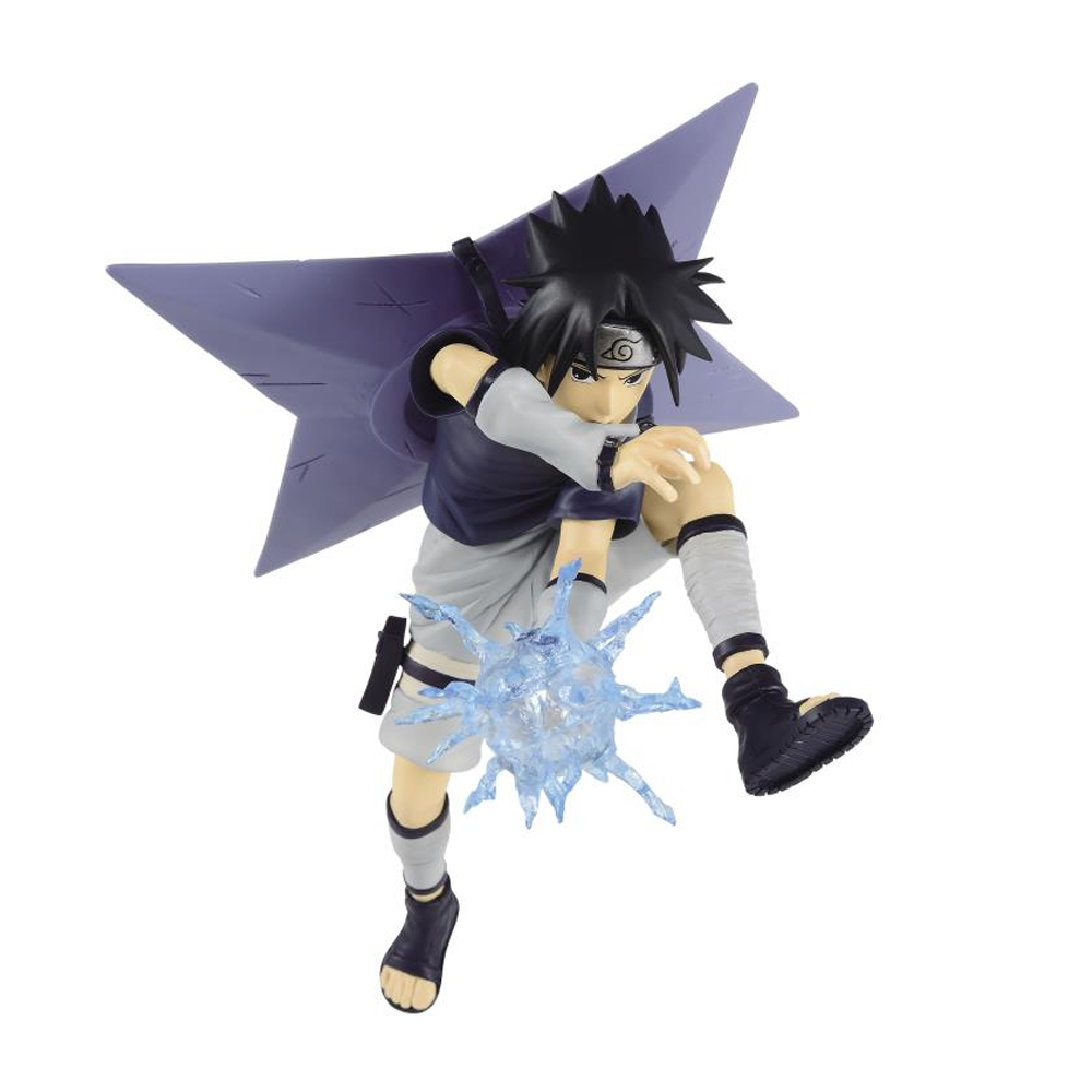 Banpresto: Naruto Shippuden - Vibration Stars Uchiha Sasuke with Shuriken (ONLINE ORDER ONLY)