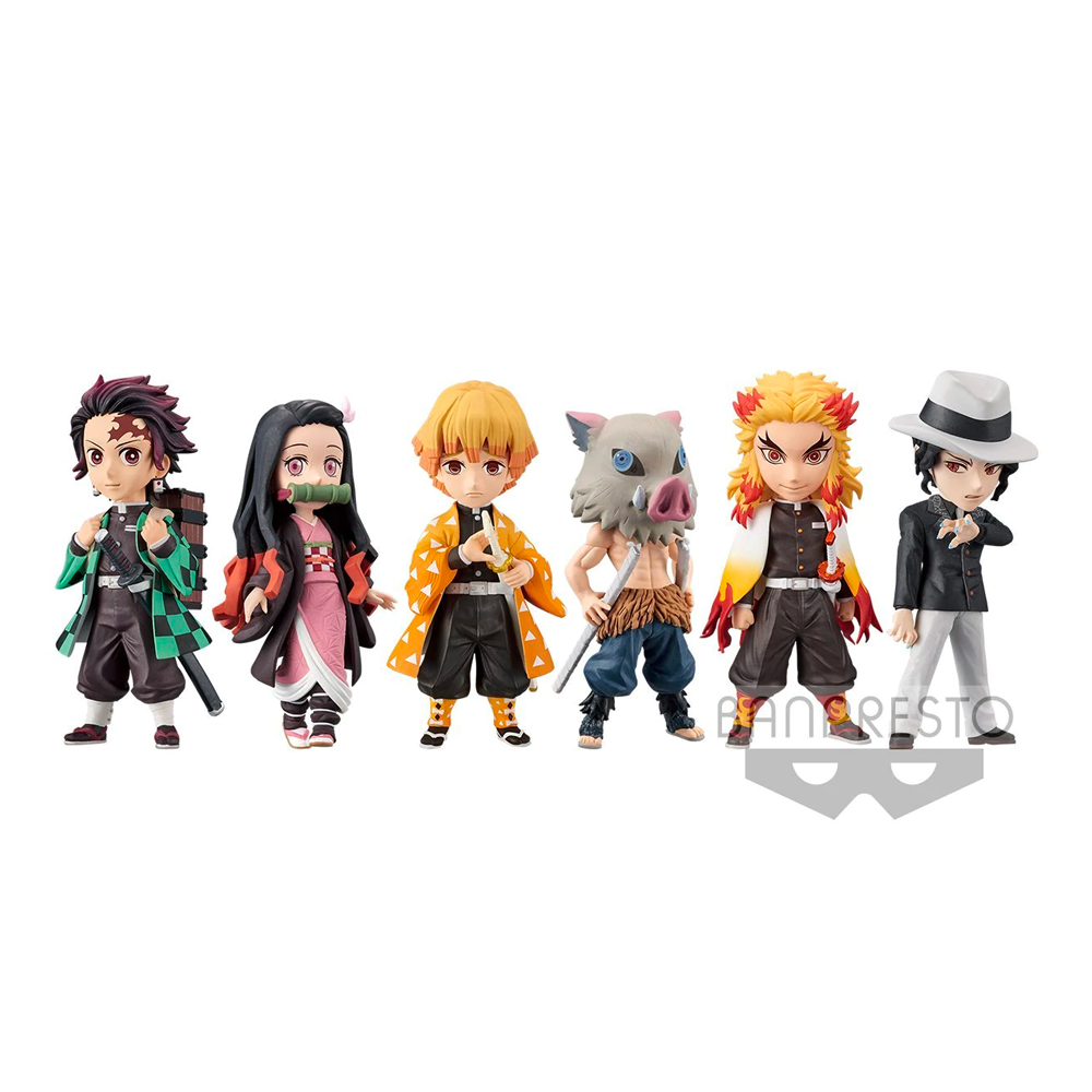 Banpresto: Demon Slayer: Kimetsu No Yaiba - World Collectable Figure Special Vol. 1 Box of 6 Figures (ONLINE ORDER ONLY)