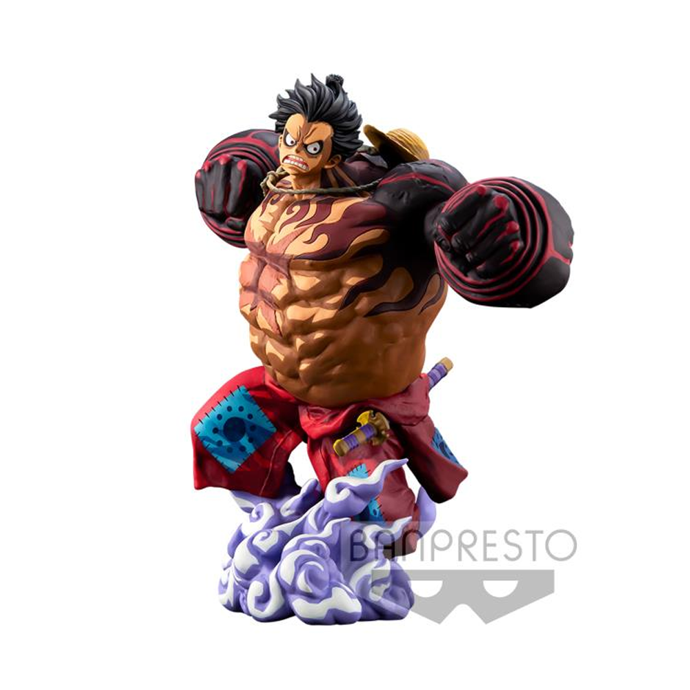 Banpresto Super Master Stars Piece: One Piece - World Figure Colosseum 3 Monkey D. Luffy Gear 4 [Two Dimensions] (ONLINE ORDER ONLY)
