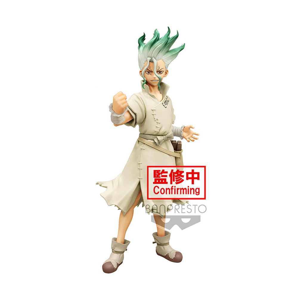 Banpresto: Dr. Stone: Figure of Stone World: Senku Ishigami (B) (ONLINE ORDER ONLY)