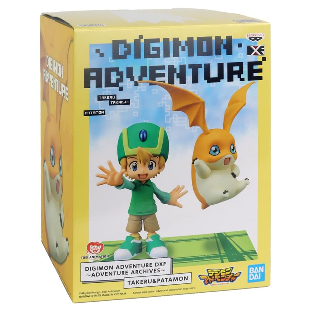 Banpresto: Digimon Adventure - DXF Adventure Archives Takeru and Patamon Figure (ONLINE ORDER ONLY)