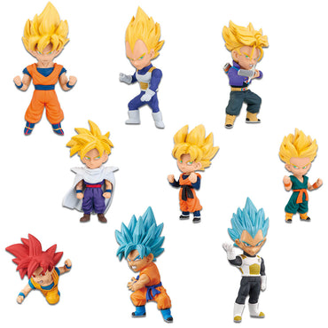 Banpresto: Dragon Ball Z World Collectable Figure Super Saiyans (ONLINE ORDER ONLY)