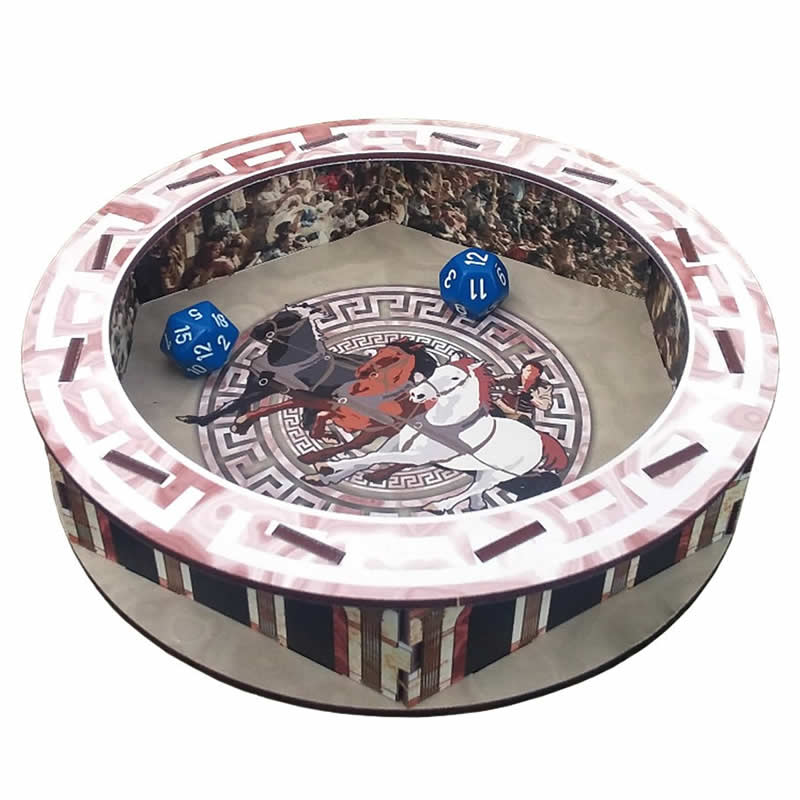 BPN2022 Colosseum 7 Inch Dice Tray Blue Panther (ONLINE ORDER ONLY)