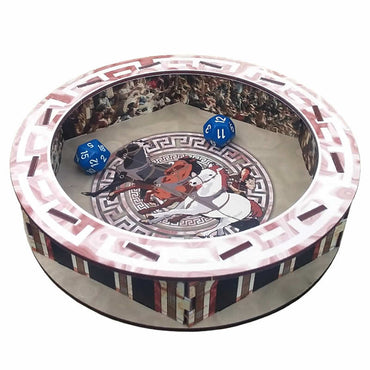 BPN2022 Colosseum 7 Inch Dice Tray Blue Panther (ONLINE ORDER ONLY)