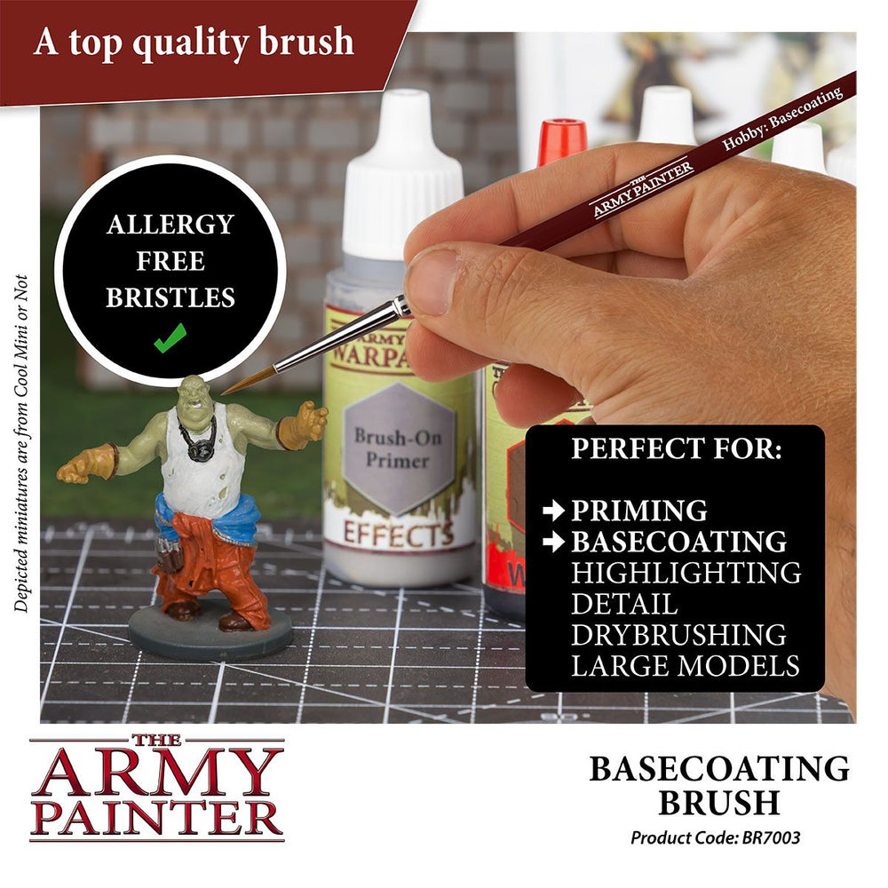 Army Painter Tools: Hobby Brush - Basecoating (ONLINE ORDER ONLY)