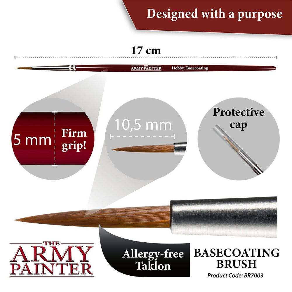 Army Painter Tools: Hobby Brush - Basecoating (ONLINE ORDER ONLY)