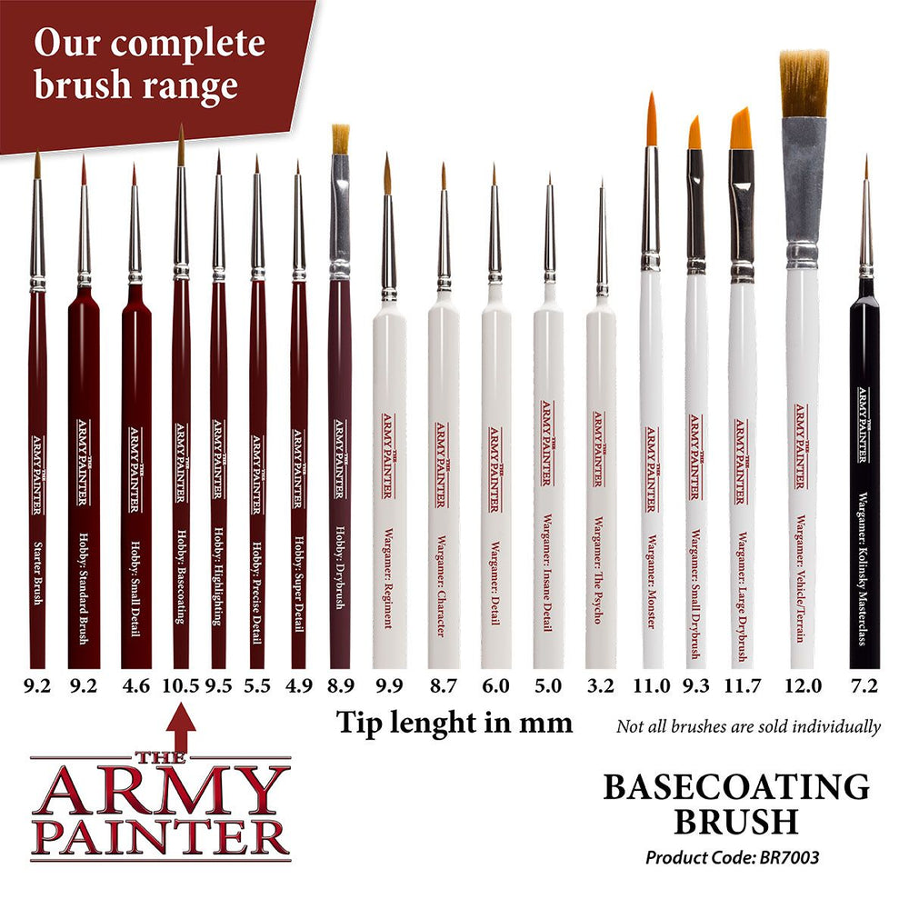 Army Painter Tools: Hobby Brush - Basecoating (ONLINE ORDER ONLY)