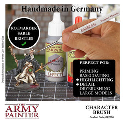 Army Painter Tools: Wargammer Brush - Character (ONLINE ORDER ONLY)