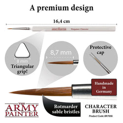 Army Painter Tools: Wargammer Brush - Character (ONLINE ORDER ONLY)
