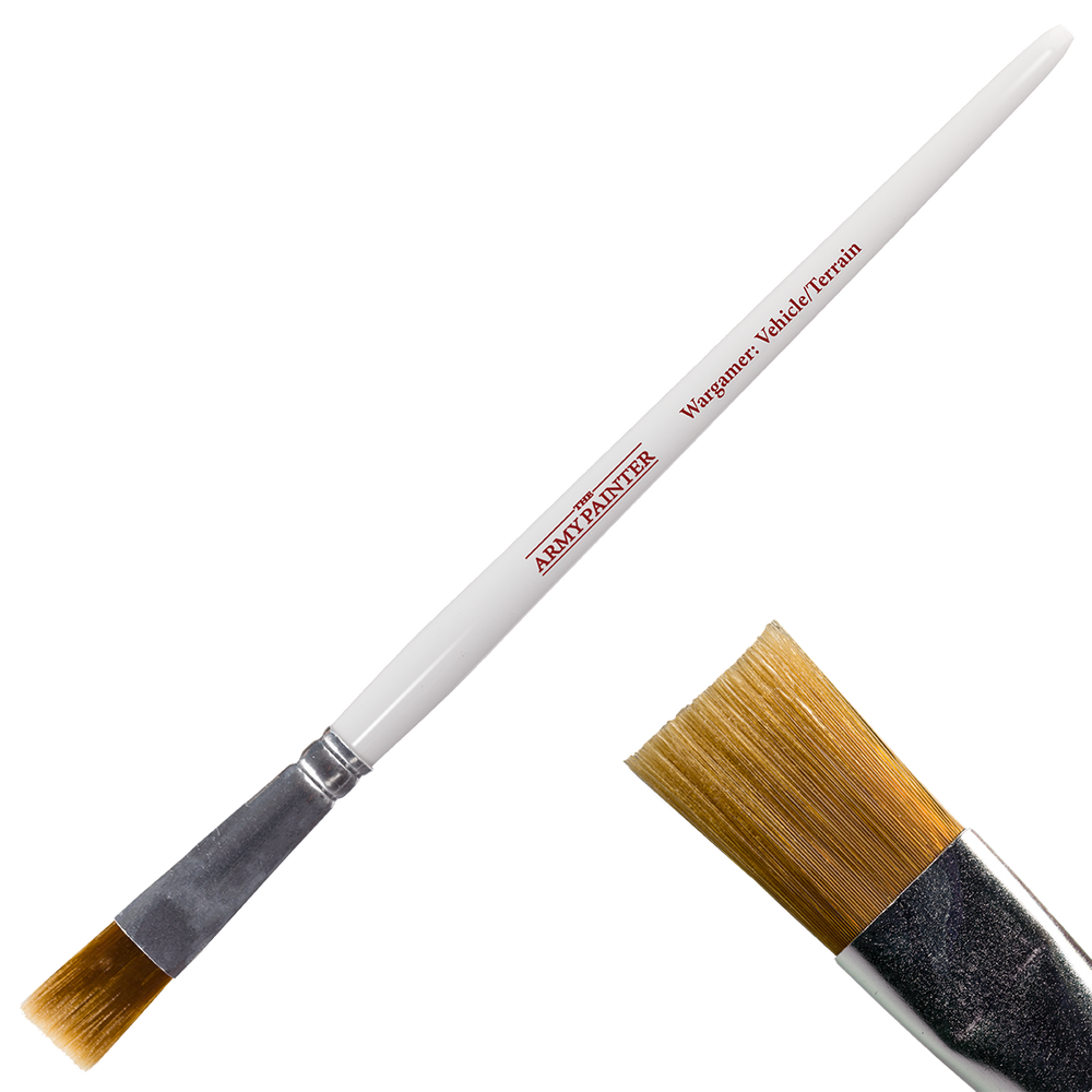 Army Painter Tools: Wargamer Brush - Vehicle & Scenery (ONLINE ORDER ONLY)