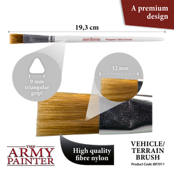 Army Painter Tools: Wargamer Brush - Vehicle & Scenery (ONLINE ORDER ONLY)